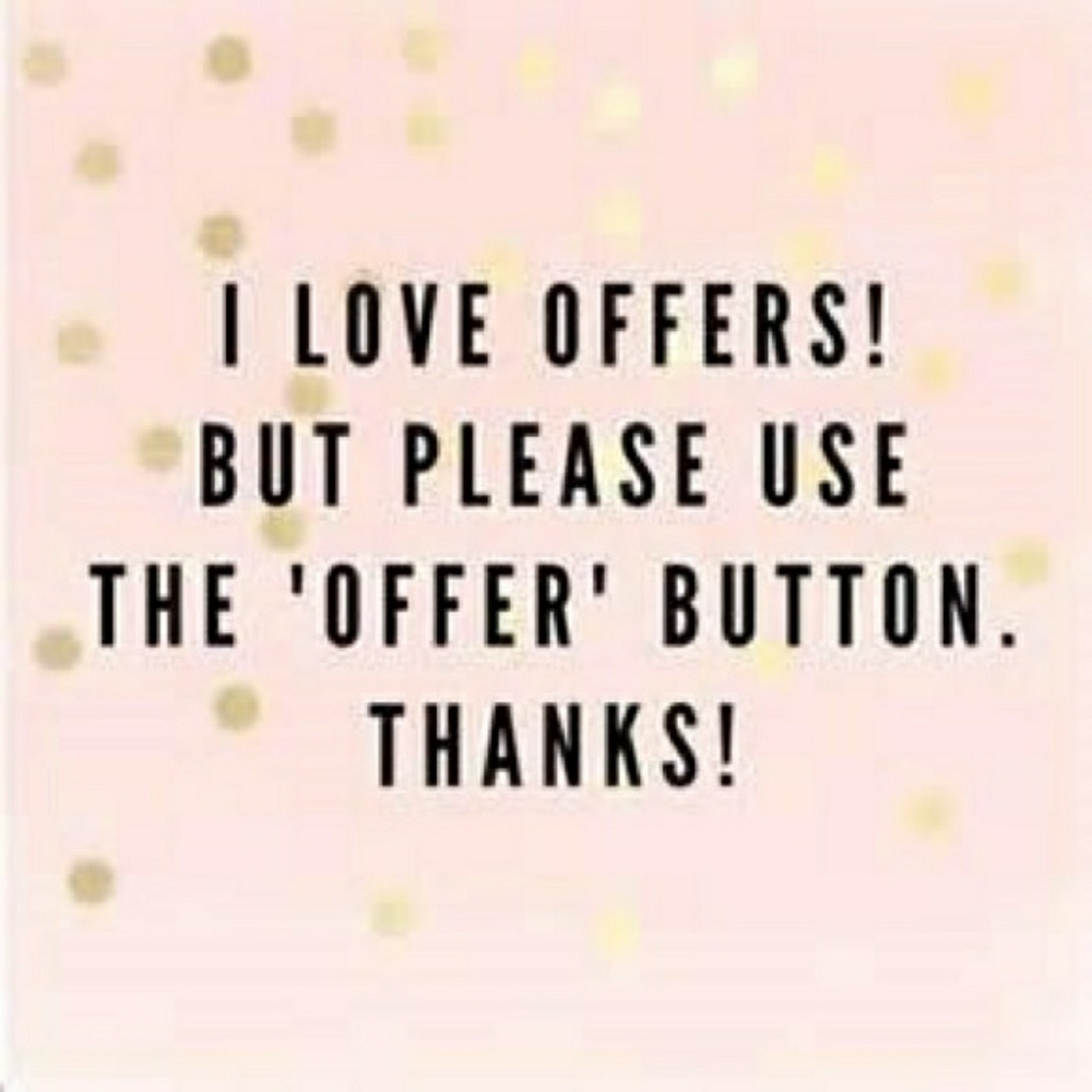 Make me an offer 😊